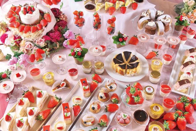 夜利用も◎！豪華なスイーツビュッフェを堪能しよう！草津「アップル