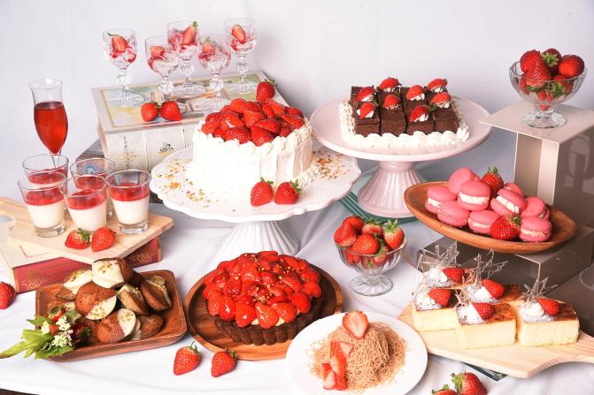 いちごスイーツを堪能！8日間限定「ストロベリービュッフェ」 南草津