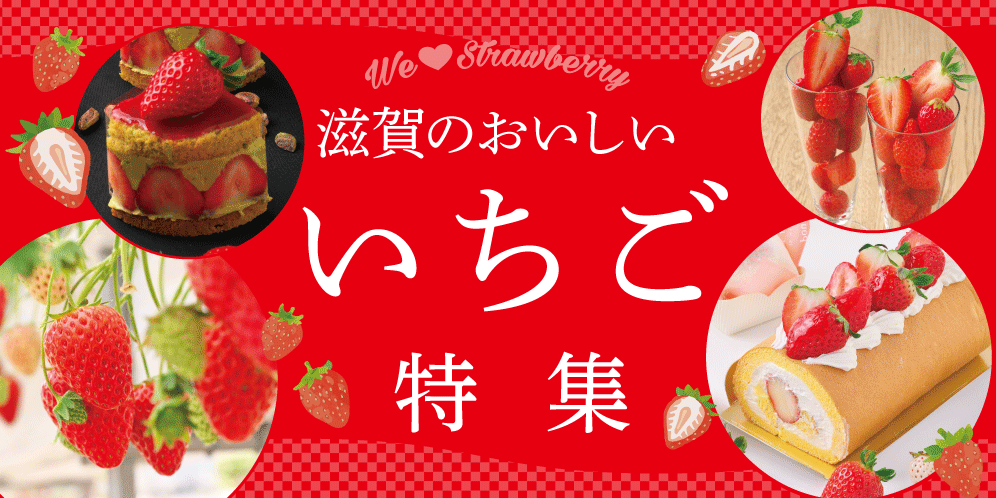 滋賀のいちご特集【2026】スイーツ・いちご狩り
