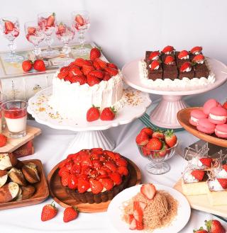 いちごスイーツを堪能！8日間限定「ストロベリービュッフェ」 南草津